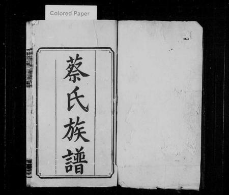 湖南蔡氏族谱-湘潭蔡氏三修族谱 [8卷].pdf电子版插图1