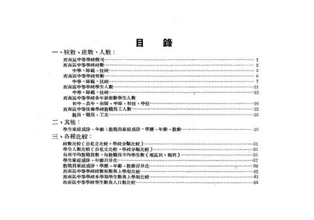 西南区中等教育概况-西南军政委员会文教部 编-1951.pdf电子版_重庆市志插图3