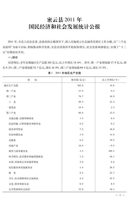 北京市密云区统计年鉴-2012.pdf电子版_北京市志插图4