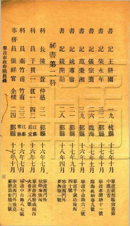 宁波市政府职员录.pdf电子版_浙江省志插图4