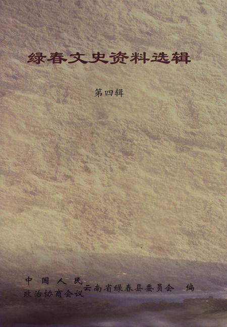 绿春文史资料选辑（第四辑）.pdf电子版_云南省志插图4