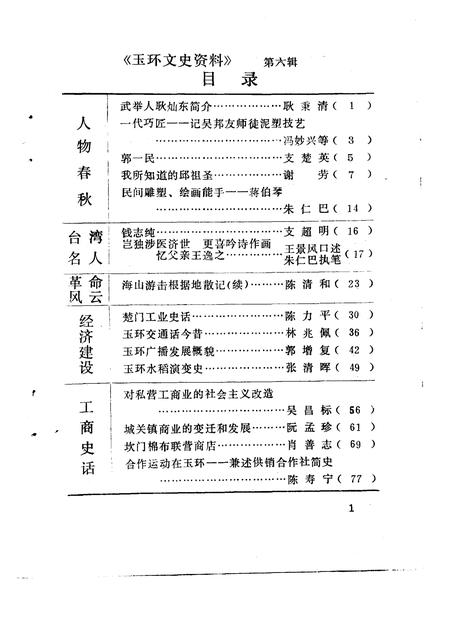 1991-玉环文史资料  第6辑.pdf电子版_浙江省志插图4