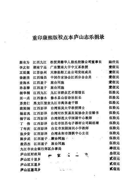 星子文史资料  第7集  康熙版校点本  庐山志.pdf电子版_其他志插图5