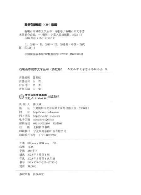 石嘴山市城市文学丛书.诗歌卷.pdf电子版_宁夏回族自治区志插图5
