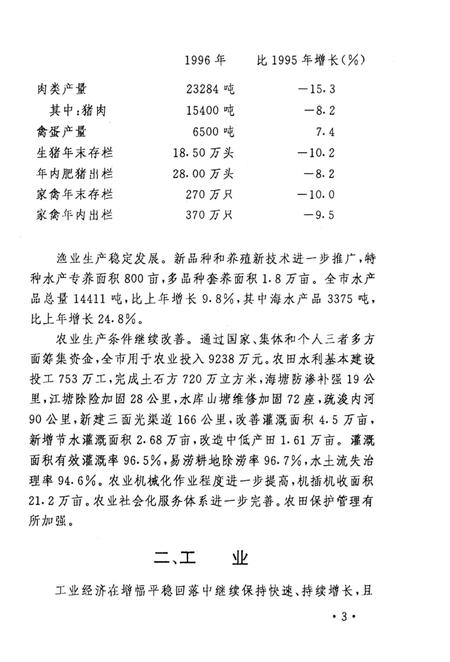 -余姚市统计年鉴  1996年.pdf电子版_浙江省志插图5