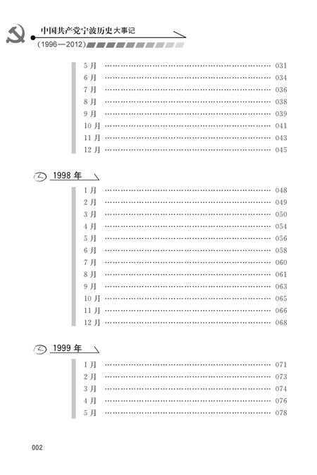 2016-中国共产党宁波历史大事记  1996-2012.pdf电子版_浙江省志插图5