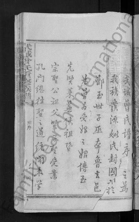 湖北曾氏族谱-武城曾氏重修族谱 [不分卷](别名：Wu Cheng Zeng Shi Chong Xiu Zu Pu).pdf电子版插图3