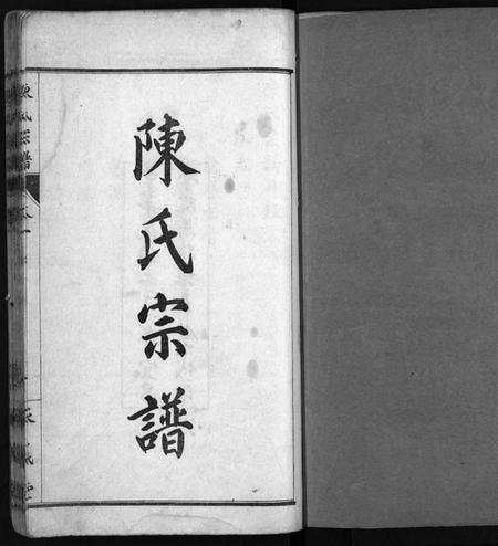 湖北陈氏族谱-陈氏宗谱[10卷](别名：陈氏宗谱、Chen Shi Zong Pu).pdf电子版插图2