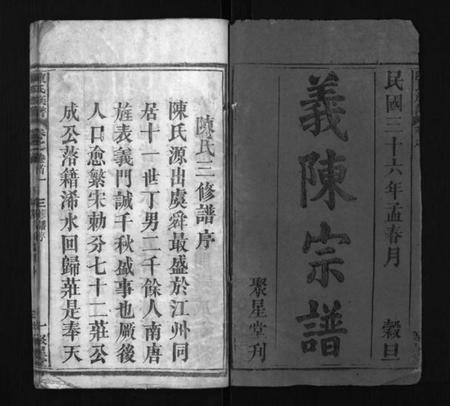 湖北陈氏族谱-陈氏族谱[40卷,首1卷](别名：Chen Shi Zu Pu、陈氏族谱、义陈宗谱).pdf电子版插图2