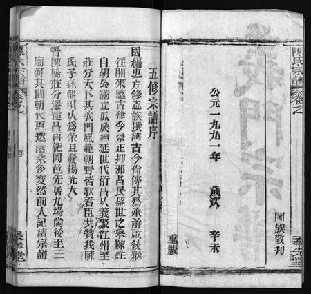 湖北陈氏族谱-陈氏宗谱 [24卷](别名：Chen Shi Zong Pu、义门宗谱、义门陈氏陈桥庄分宗谱; 江州义门陈氏宗谱、陈氏宗谱).pdf电子版插图3