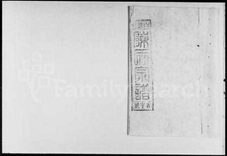 湖北陈氏族谱-白鹤庄陈氏宗谱 [残卷](别名：陈氏宗谱).pdf电子版