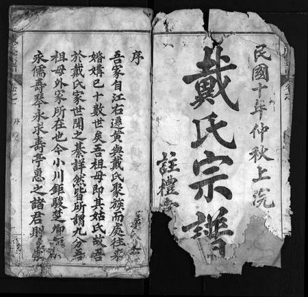 湖北戴氏族谱-戴氏宗谱[8卷](别名：Dai Shi Zong Pu).pdf电子版插图2