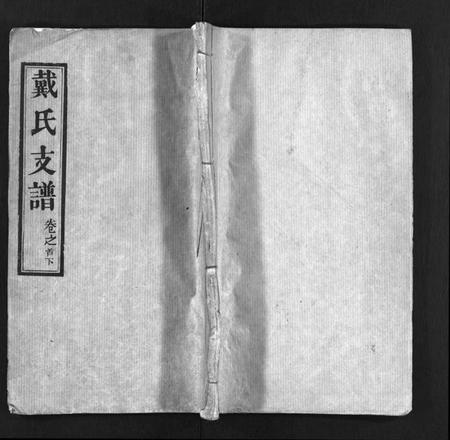 湖北戴氏族谱-戴氏支谱 [9卷,首2卷](别名：Dai Shi Zhi Pu).pdf电子版插图1