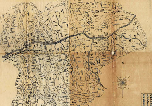 1911年《抚顺县图》