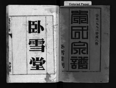 湖北袁氏族谱-袁氏宗谱[首3卷,世系4卷,世传17卷](别名：Yuan Shi Zong Pu).pdf电子版插图1