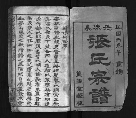 湖北张氏族谱-天流泉张氏宗谱 [14卷,首2卷](别名：Tian Liu Quan Zhang Shi Zong Pu、天流泉张氏宗谱、张氏宗谱).pdf电子版插图1