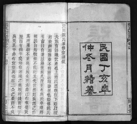 湖北张氏族谱-张氏宗谱 [13卷,首4卷](别名：黄冈张氏纂修宗谱、黄冈张氏宗谱、Zhang Shi Zong Pu、张氏宗谱).pdf电子版插图2