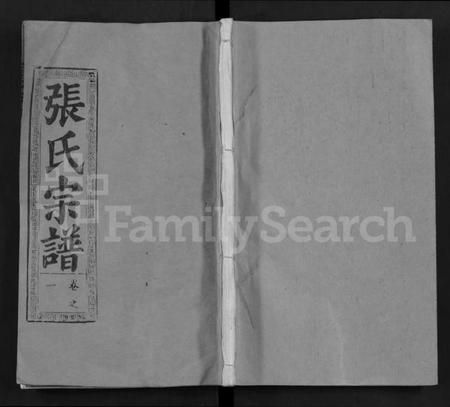 湖北张氏族谱-张氏宗谱 [22卷](别名：Zhang Shi Zong Pu).pdf电子版