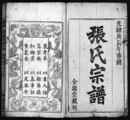 湖北张氏族谱-张氏宗谱 [6卷,首1卷](别名：Zhang Shi Zong Pu、张氏宗谱).pdf电子版插图2
