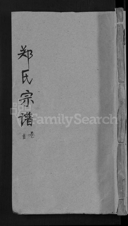 湖北郑氏族谱-郑氏宗谱 [20卷,首5卷](别名：Zheng Shi Zong Pu).pdf电子版