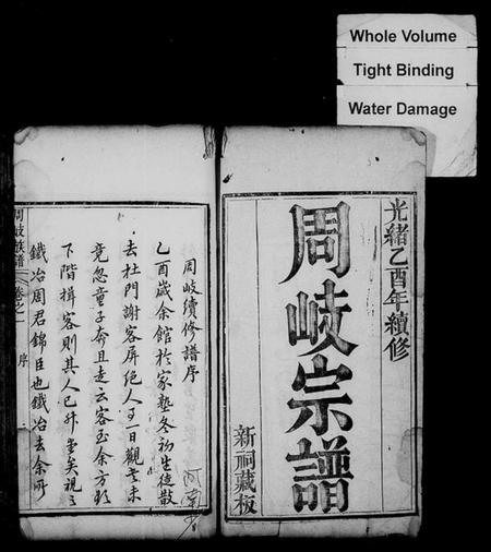 湖北周氏族谱-周岐族谱 [10卷](别名：周岐宗谱).pdf电子版插图1