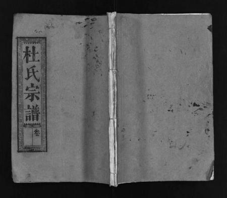 湖北杜氏族谱-杜氏宗谱 [40卷,首4卷](别名：Du Shi Zong Pu).pdf电子版插图1