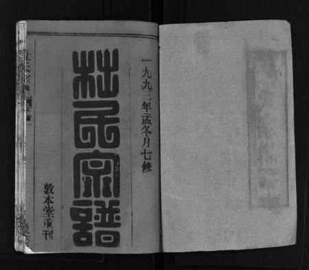 湖北杜氏族谱-杜氏宗谱 [40卷,首4卷](别名：Du Shi Zong Pu).pdf电子版插图2