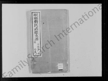 江苏费氏族谱-琅邪费氏武进支谱 [6卷,首末各1卷](别名：费氏支谱).pdf电子版插图4