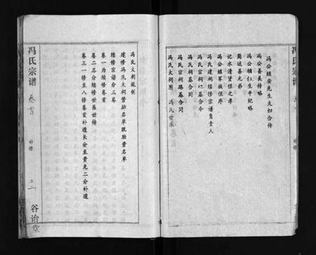 湖北冯氏族谱-冯氏宗谱 [分支分卷](别名：Feng Shi Zong Pu、冯氏九修续修宗谱、冯氏宗谱).pdf电子版插图3