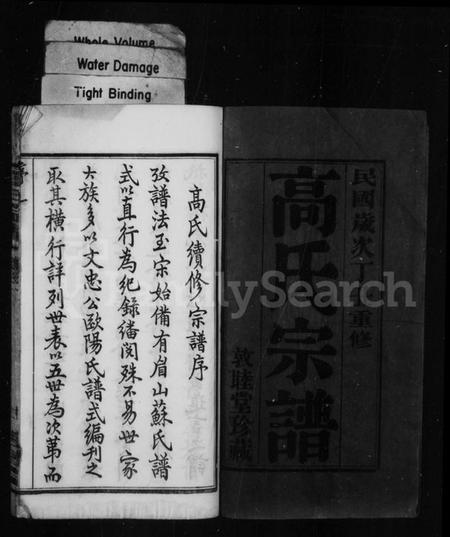 江苏高氏族谱-高氏宗谱 [14卷](别名：毘陵高氏宗谱).pdf电子版插图2