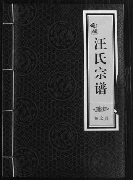浙江汪氏族谱-梅城汪氏宗谱 [4卷首1卷].pdf电子版