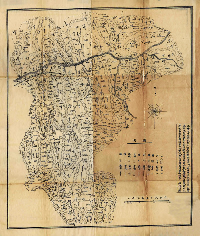 1911年《抚顺县图》插图 1911年《抚顺县图》插图