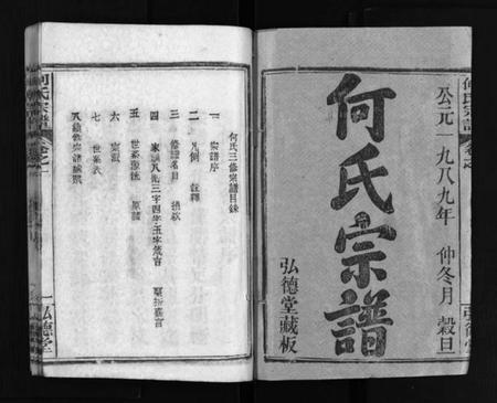 湖北何氏族谱-何氏宗谱 [13卷,末1卷](别名：何氏三修宗谱、He shi zong pu).pdf电子版插图2