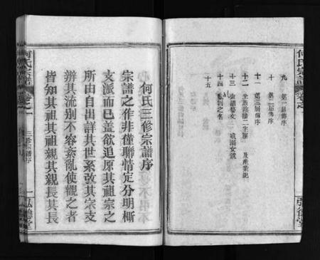 湖北何氏族谱-何氏宗谱 [13卷,末1卷](别名：何氏三修宗谱、He shi zong pu).pdf电子版插图3