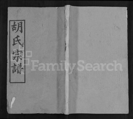 湖北胡氏族谱-胡氏宗谱 [19卷,首1卷](别名：楚黄麻邑长潭胡氏宗谱).pdf电子版