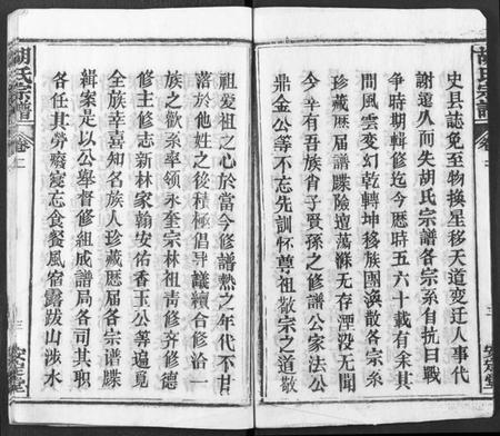 湖北胡氏族谱-胡氏宗谱 [21卷](别名：胡氏合修宗谱、Hu Shi Zong Pu).pdf电子版插图3