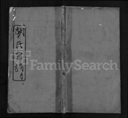 湖北胡氏族谱-胡氏宗谱 [9卷,首1卷](别名：胡氏宗谱、楚黄胡氏宗谱、Hu Shi Zong Pu、胡氏宗谱).pdf电子版