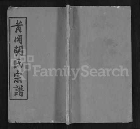 湖北胡氏族谱-黄冈胡氏宗谱 [3卷,首1卷](胡氏宗谱).pdf电子版