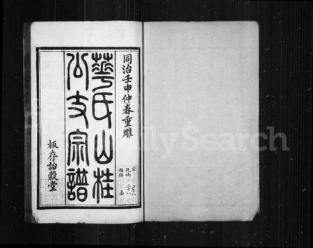 江苏华氏族谱-华氏山桂公支谱 [14卷](别名：华氏宗谱、鹅湖华氏支谱).pdf电子版插图1