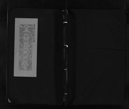 浙江王氏族谱-华阳王氏宗谱 [残卷].pdf电子版插图1