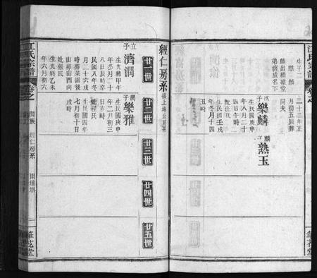 湖北江氏族谱-江氏宗谱 [残卷](别名：Jiang Shi Zong Pu).pdf电子版插图4