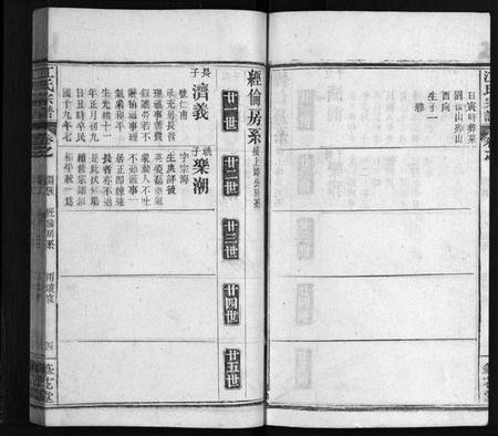 湖北江氏族谱-江氏宗谱 [残卷](别名：Jiang Shi Zong Pu).pdf电子版插图5