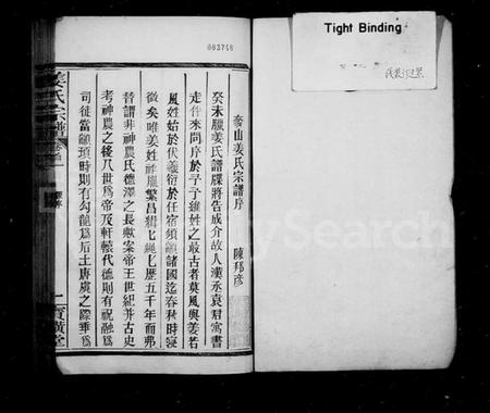 湖北姜氏族谱-麦山姜氏宗谱(姜氏宗谱).pdf电子版插图1