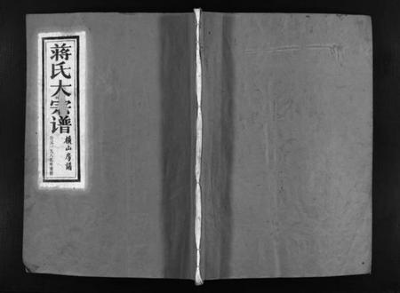 浙江蒋氏族谱-蒋氏大宗谱 [残卷].pdf电子版插图1