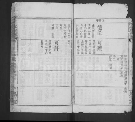 湖北蒋氏族谱-天门蒋氏宗谱 [残卷](别名：Tian Men Jiang Shi Zong Pu).pdf电子版插图4