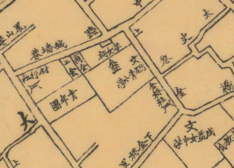 1945年《莆田市全图》插图2 1945年《莆田市全图》