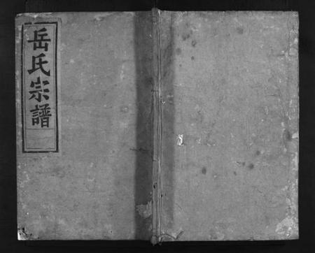 浙江岳氏族谱-兰江岳氏宗谱 [残卷].pdf电子版插图1