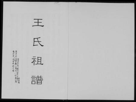 湖南王氏族谱-王氏祖谱.pdf电子版插图1