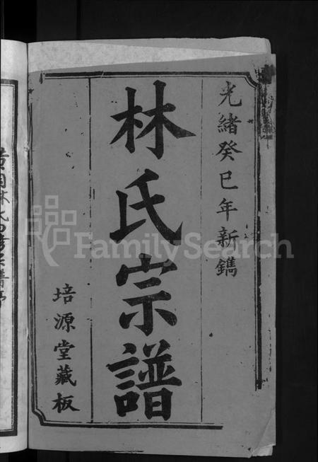 湖北林氏族谱-林氏宗谱 [卷数杂异](别名：黄冈林氏四修宗谱).pdf电子版插图2