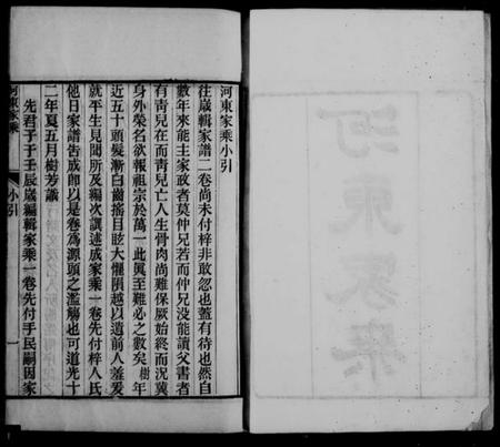 江苏柳氏族谱-分湖柳氏重修家谱 [4卷](河东家乘).pdf电子版插图1